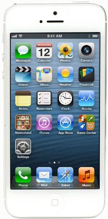 Смартфон Apple iPhone 5 32Gb White & Silver - Асбест